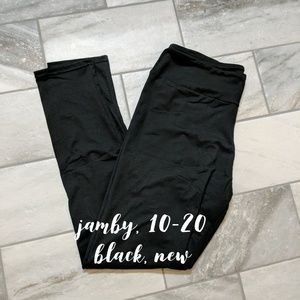 Jamby black leggings 10-20